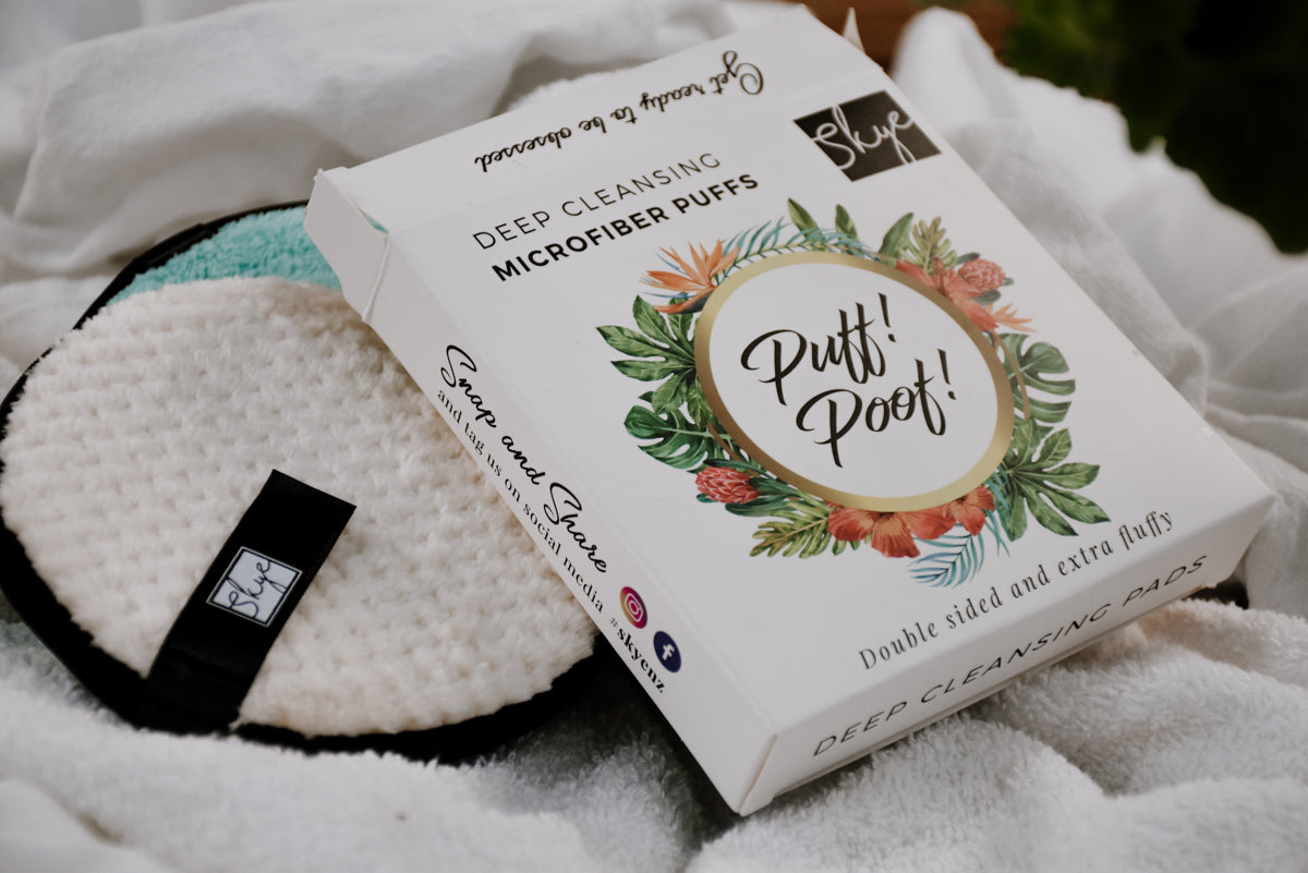 Puff Poof Microfiber Makeup Wipes