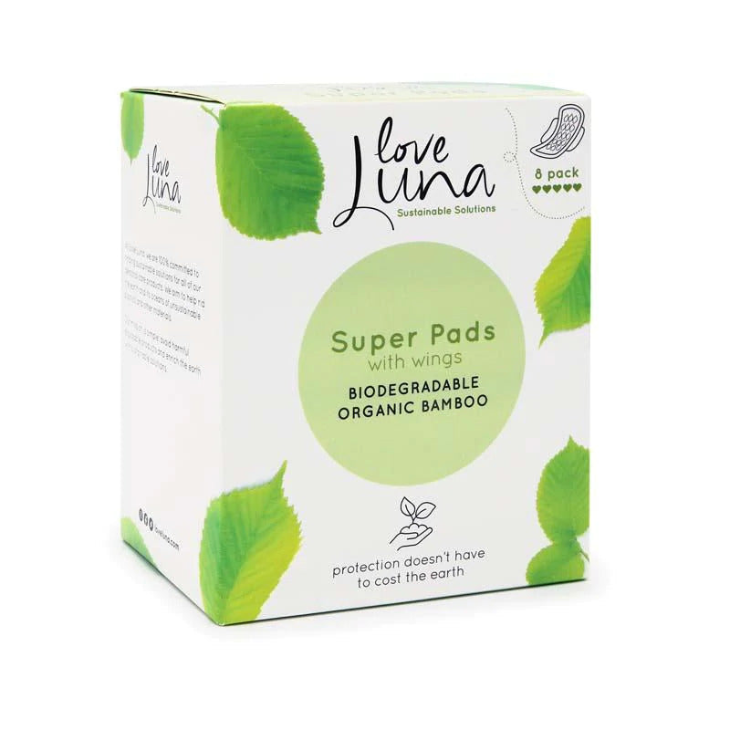Biodegradable Super Pad - Love Luna