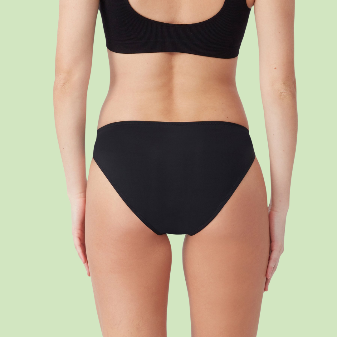 Period Swim Bikini – Black