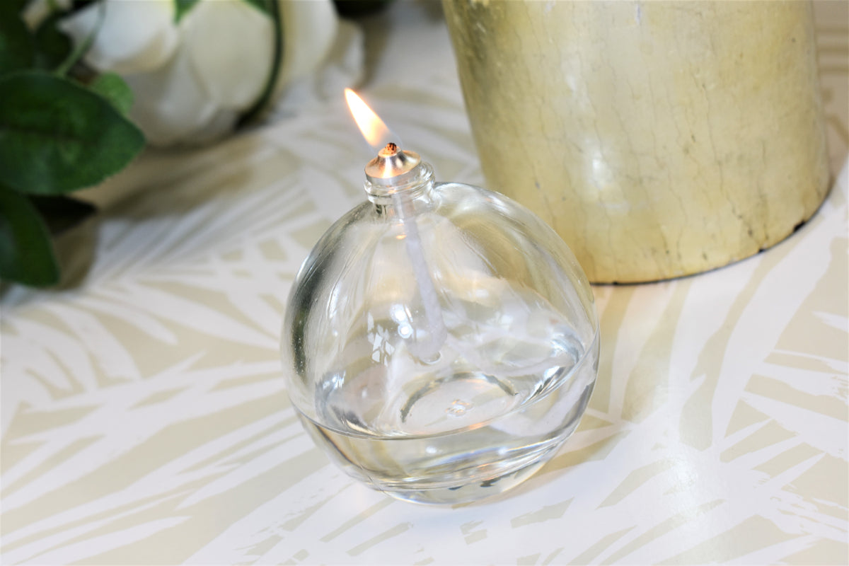 Mini-ball Glass Oil Candle