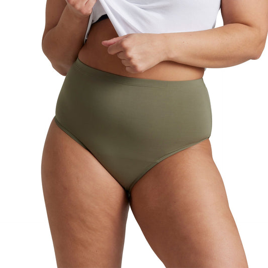 Period Swim Full Brief – Khaki