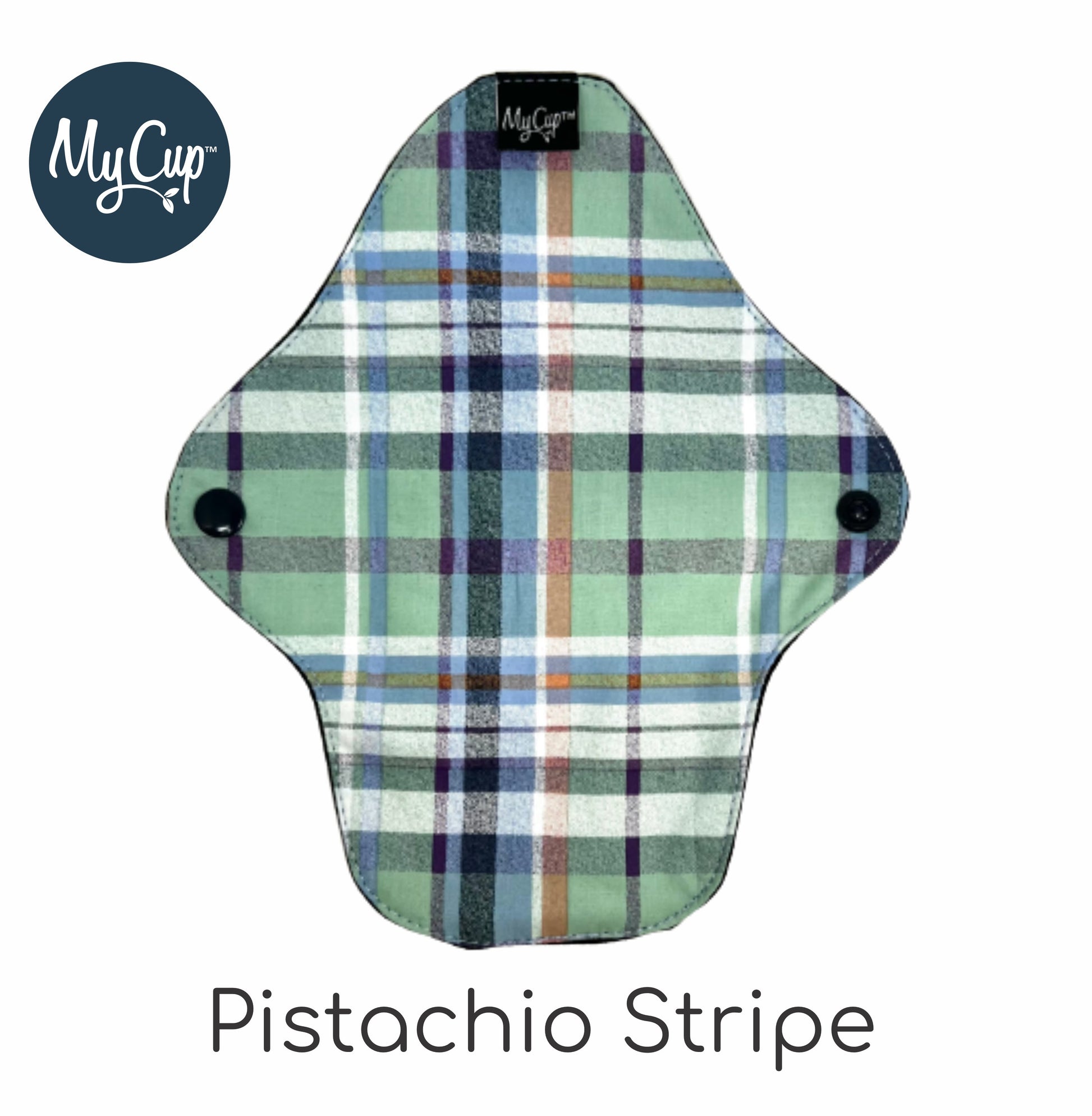 MyCup Reusable Pad Pistachio Stripe