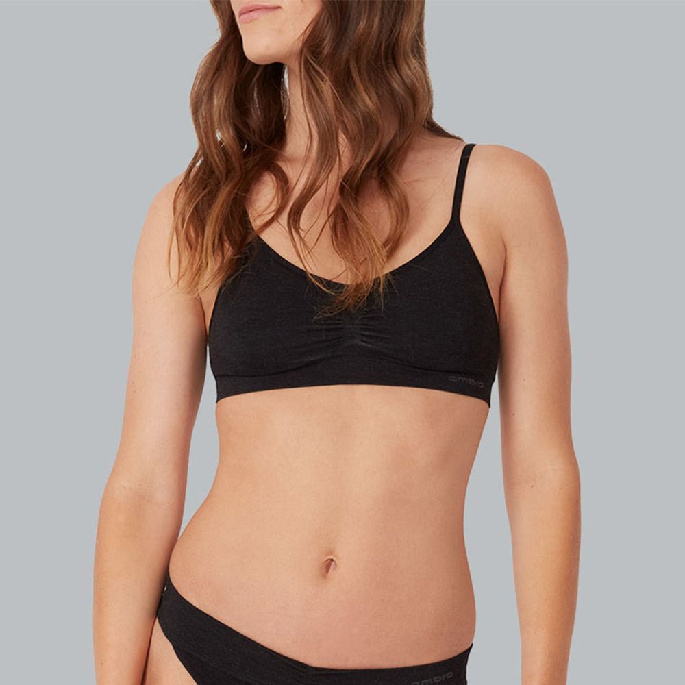 Charcoal Body Bra Front